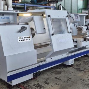 VOEST ALPINE STEINEL (WEILER) E-80/3 Zyklengesteuerte Drehmaschine